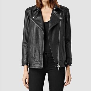 All Saints Ryder Biker Leather Jacket